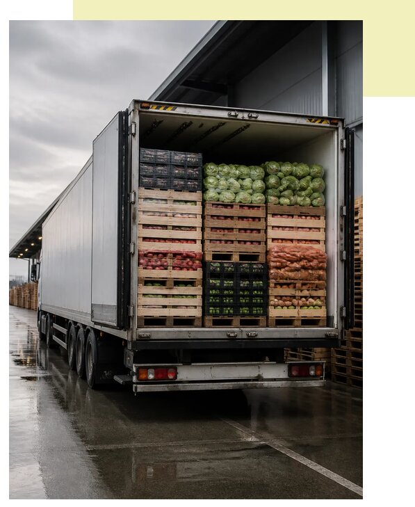 Перевозка плодоовощной продукции в Тулу по цене от 5085 р. | Агросервис-Тул