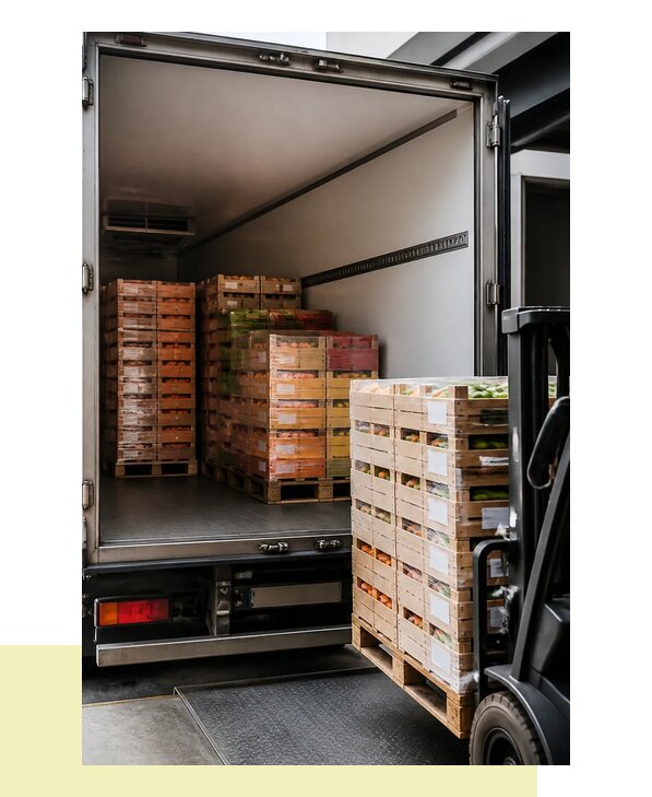 Перевозка сельхозпродукции на паллетах с доставкой в Тулу